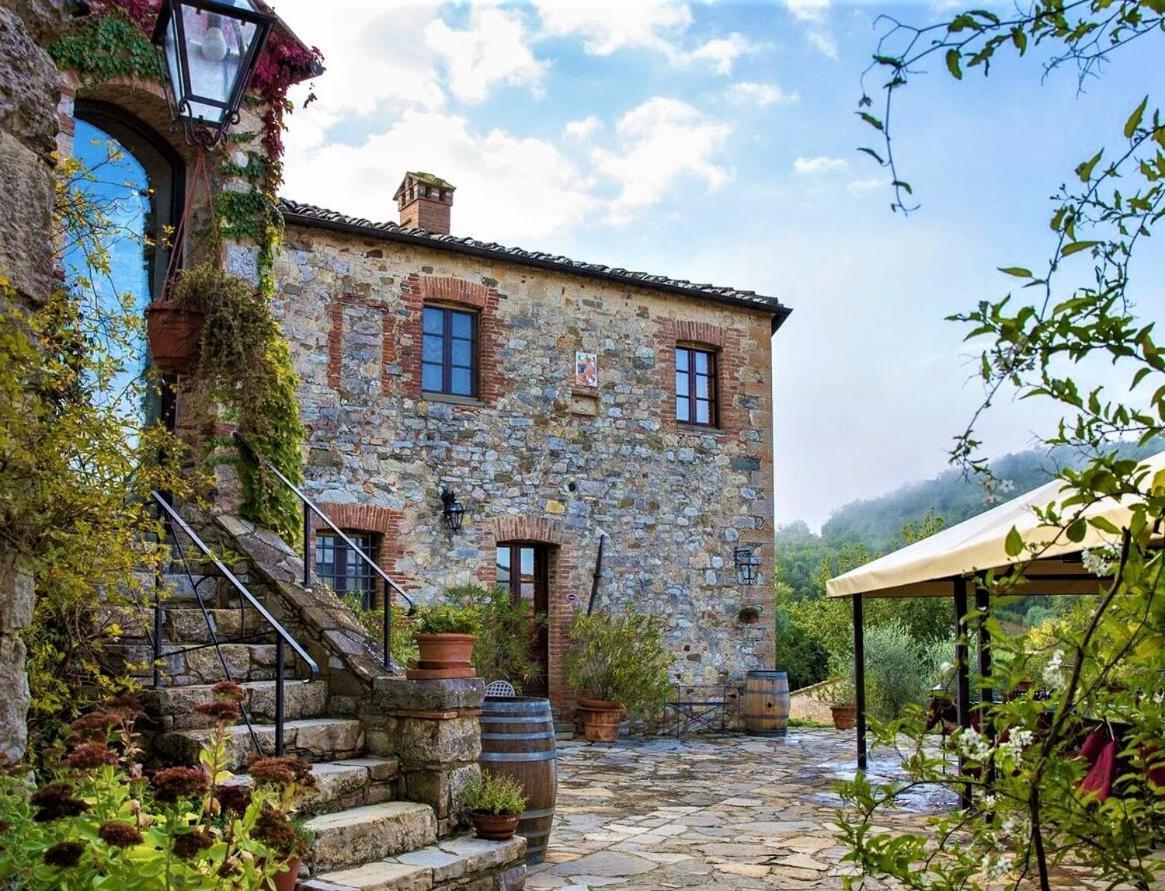 Borgo Livernano - Farmhouse With Pool Радда-ін-К'янті Екстер'єр фото